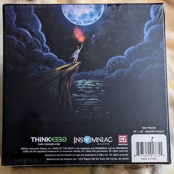 SEALED 550 Piece Song of the Deep Puzzle - Picture 2 of 3